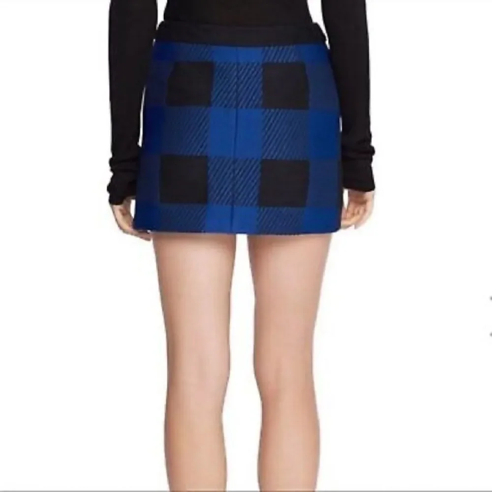 Rag & Bone Cybil Buffalo Plaid Mini Skirt